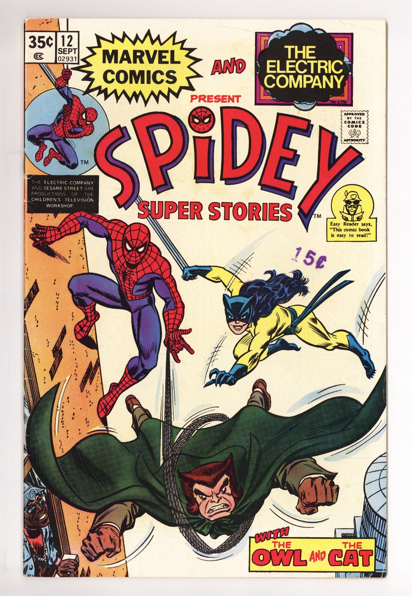 Spidey Super Stories 12 FN+ (6.5) (1975) 