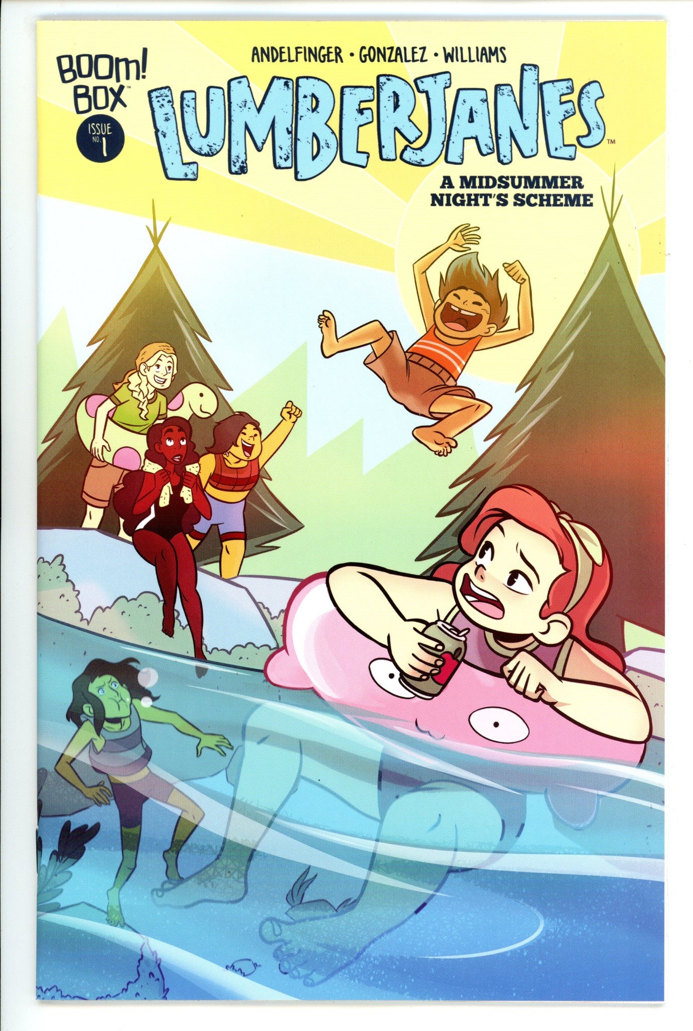 Lumberjanes: A Midsummer Night's Scheme 1 High Grade (2018) Williams Variant 