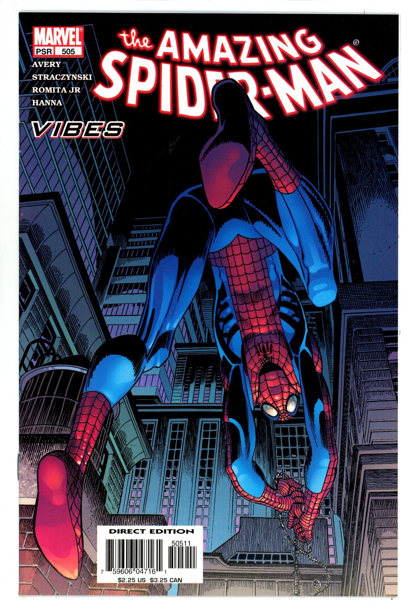The Amazing Spider-Man Vol 2 505 VF+ (8.5) (2004) 