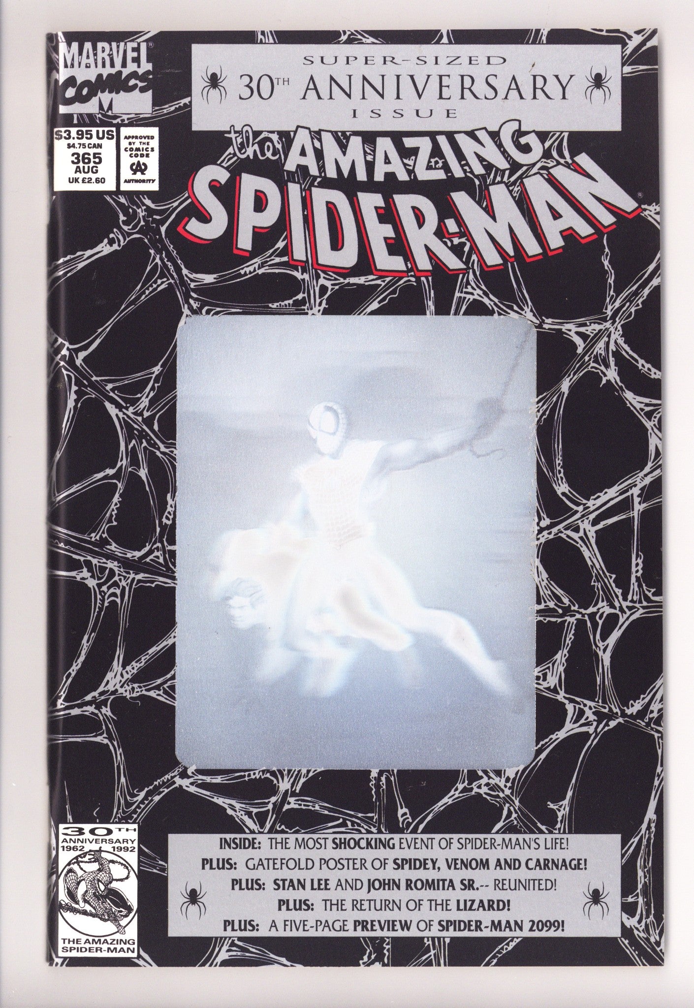 The Amazing Spider-Man Vol 1 365 VF/NM (9.0) (1992) 