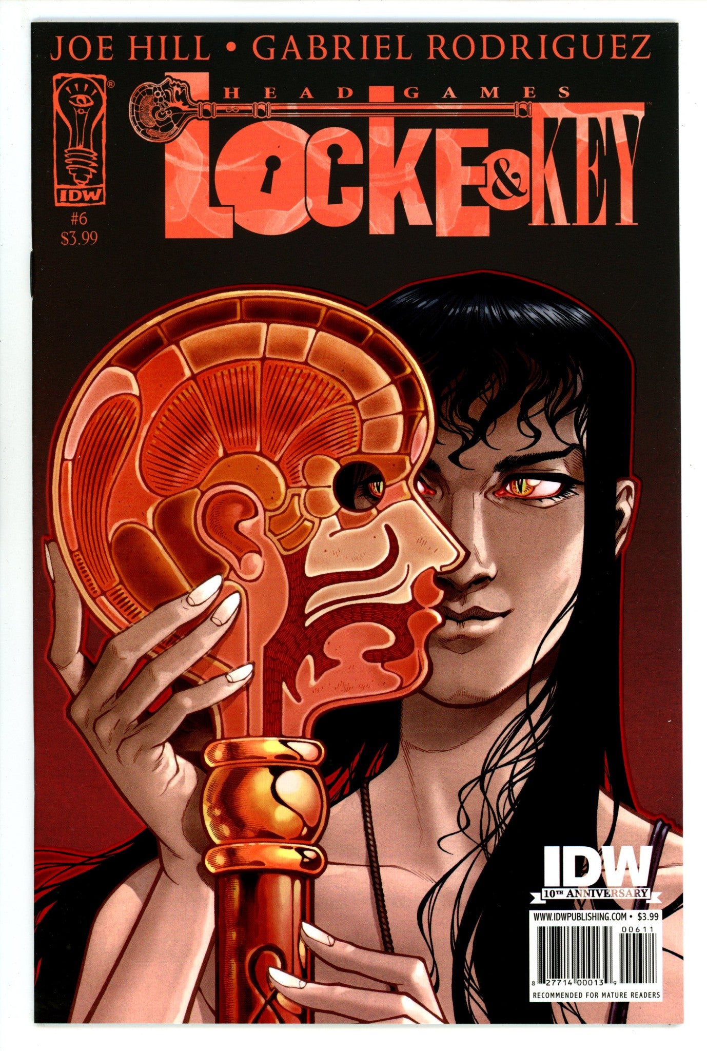 Locke & Key: Head Games 6 High Grade (2009) 