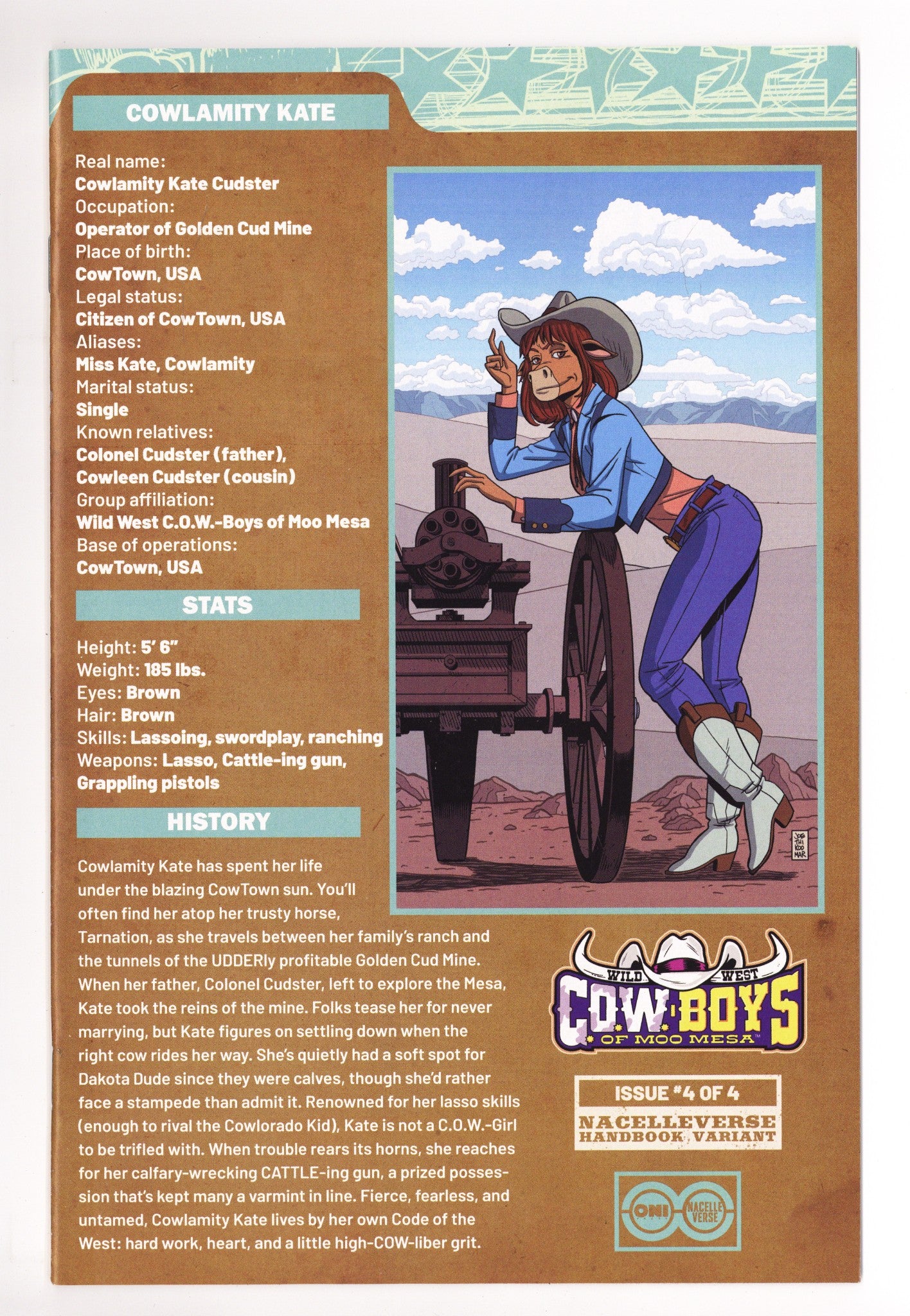 Wild West Cow-Boys Of Moo Mesa 4 Jothikumar Variant (2025)
