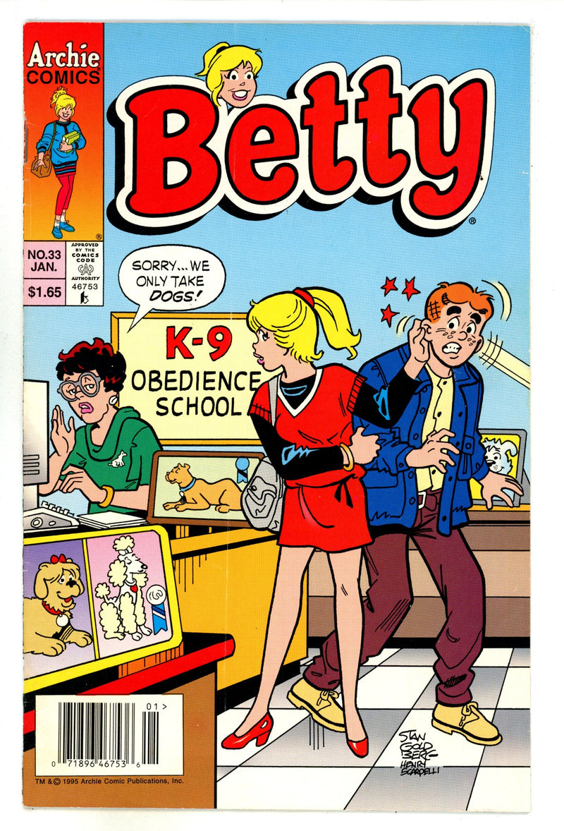 Betty 33 VG (4.0) (1996) Canadian Price Variant 