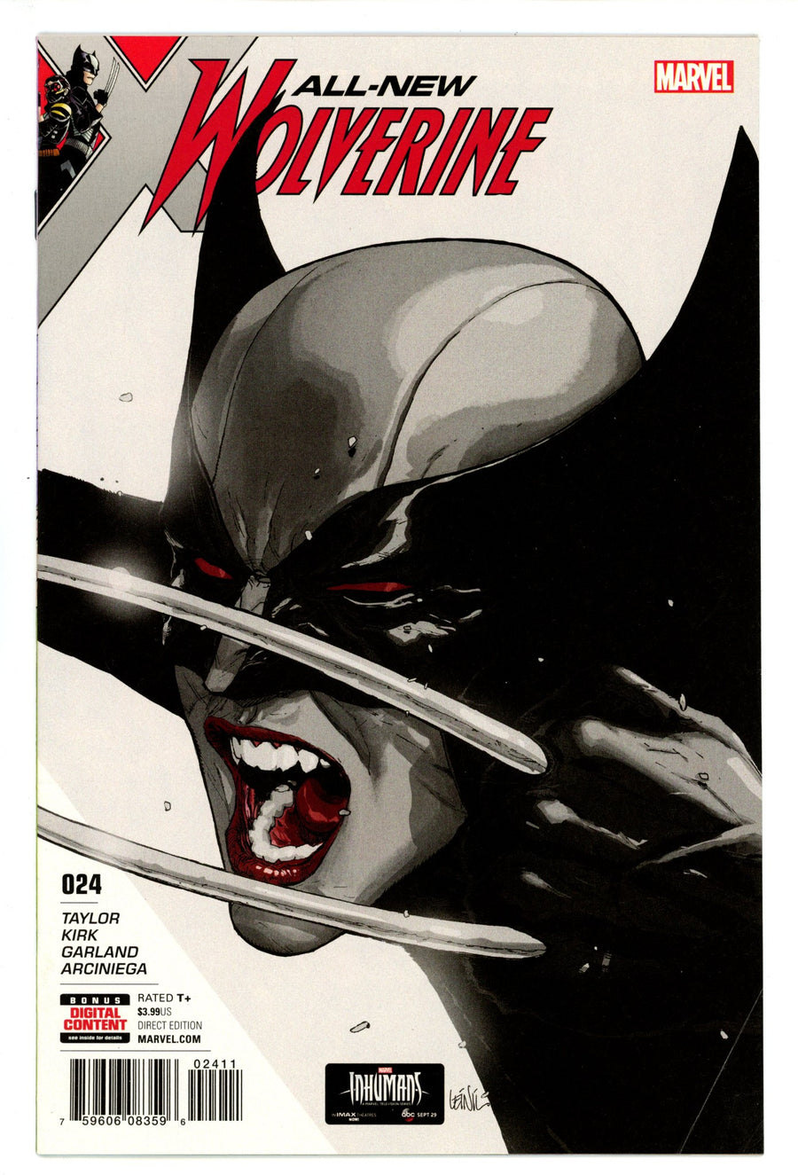 All-New Wolverine 24 Mid Grade (2017) 