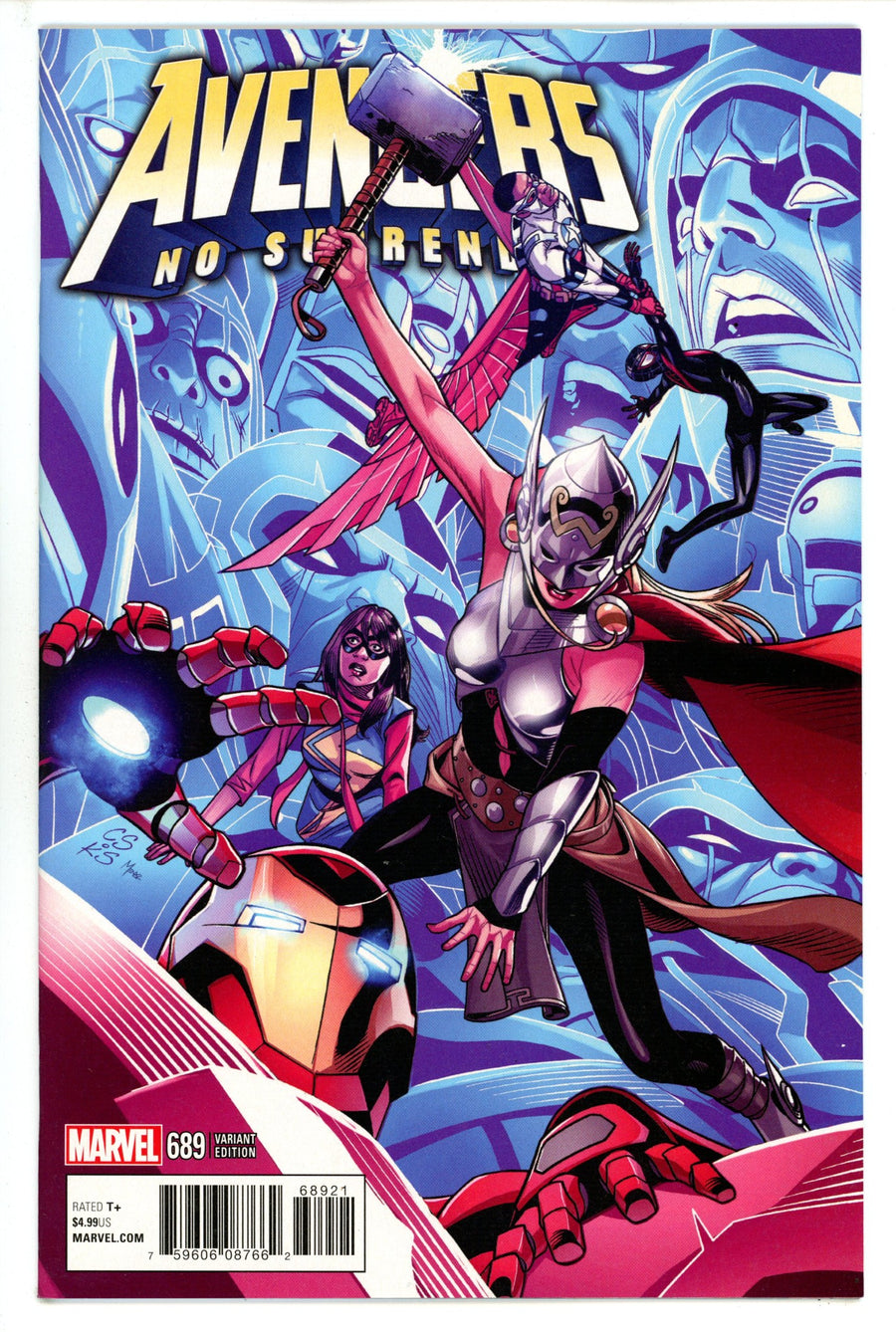 Avengers Vol 7 689 High Grade (2018) Sprouse Variant 