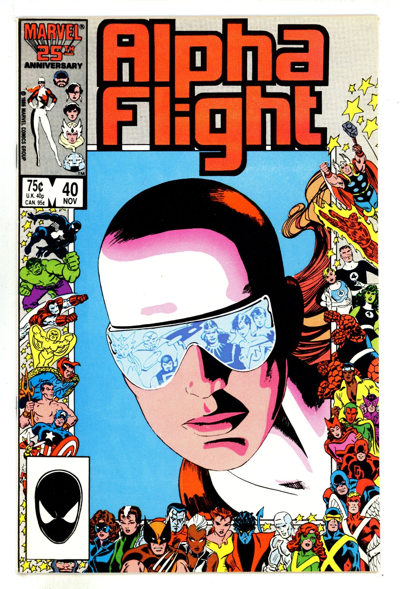 Alpha Flight Vol 1 40 High Grade (1986) 