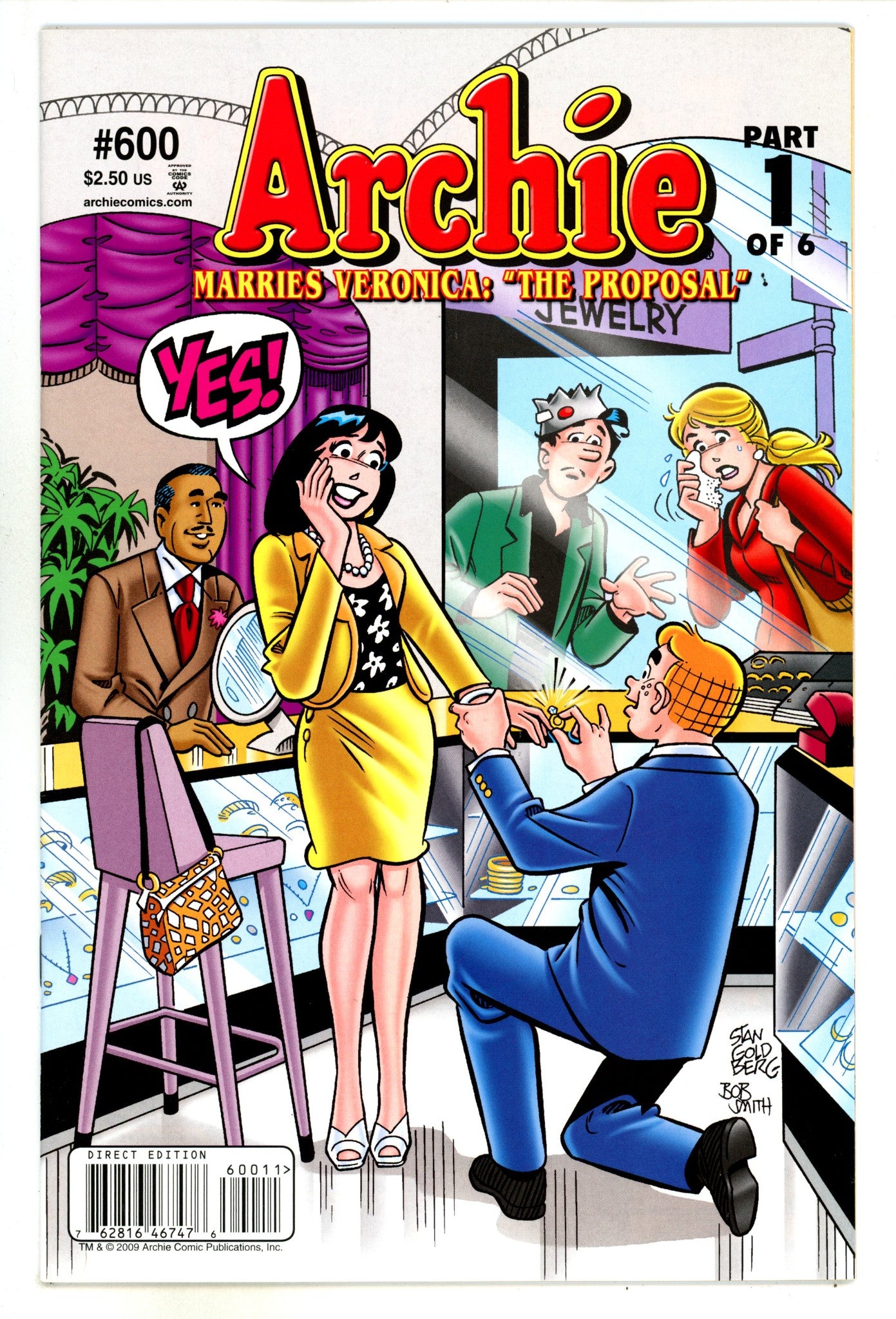 Archie Vol 1 600 High Grade (2009) 