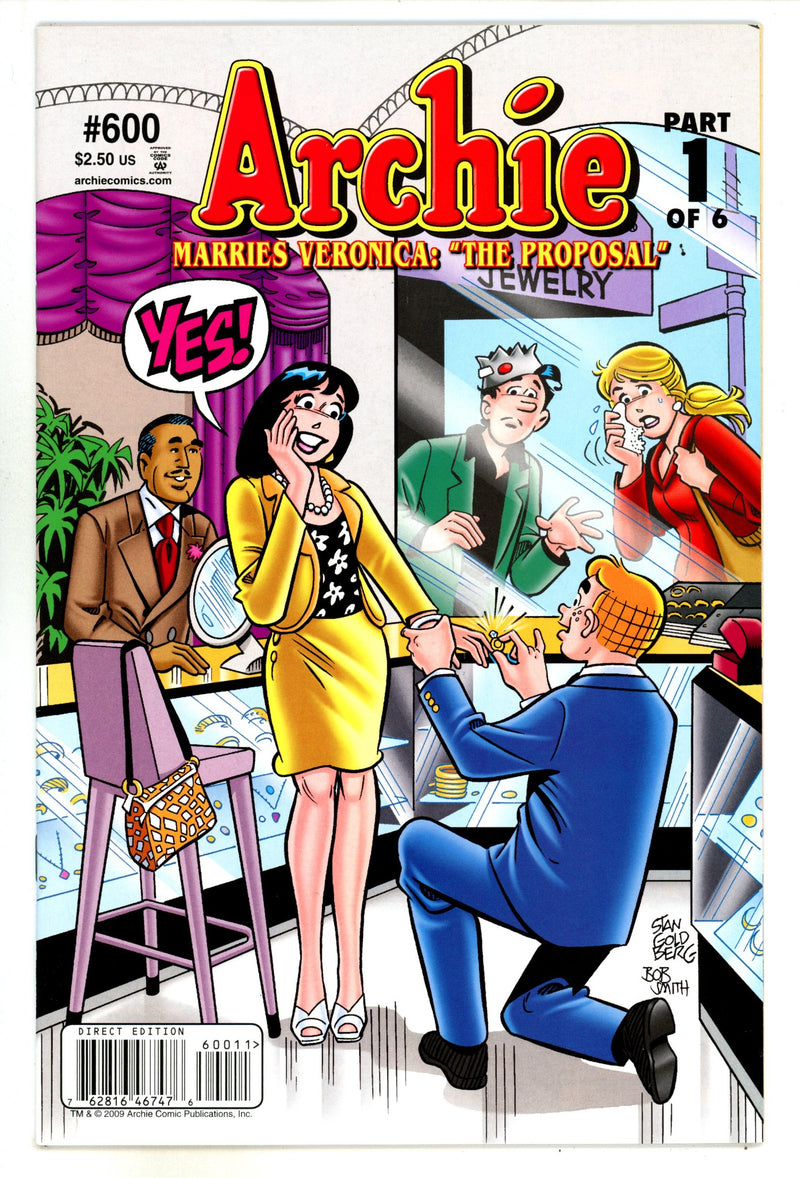 Archie Vol 1 600 High Grade (2009) 