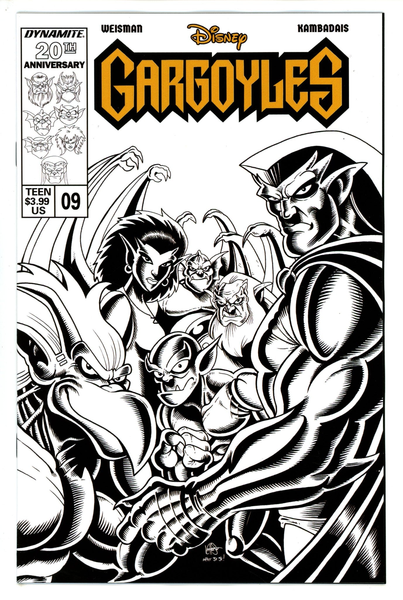Gargoyles 9 Haeser Incentive Variant (2023)