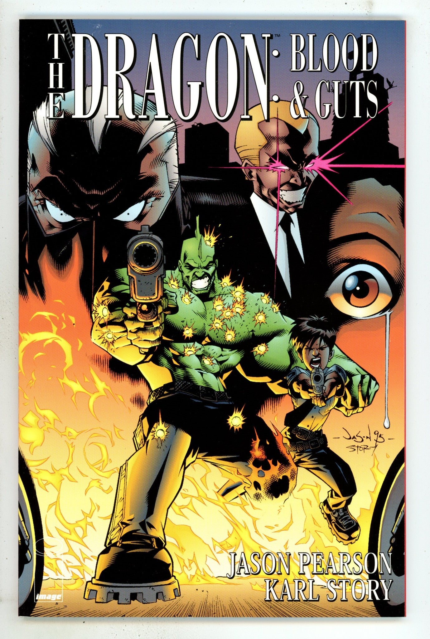 The Dragon: Blood & Guts TPB High Grade (1995) 