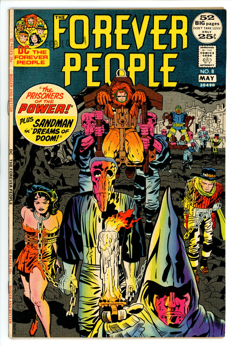 The Forever People Vol 1 8 VF+ (8.5) (1972) 