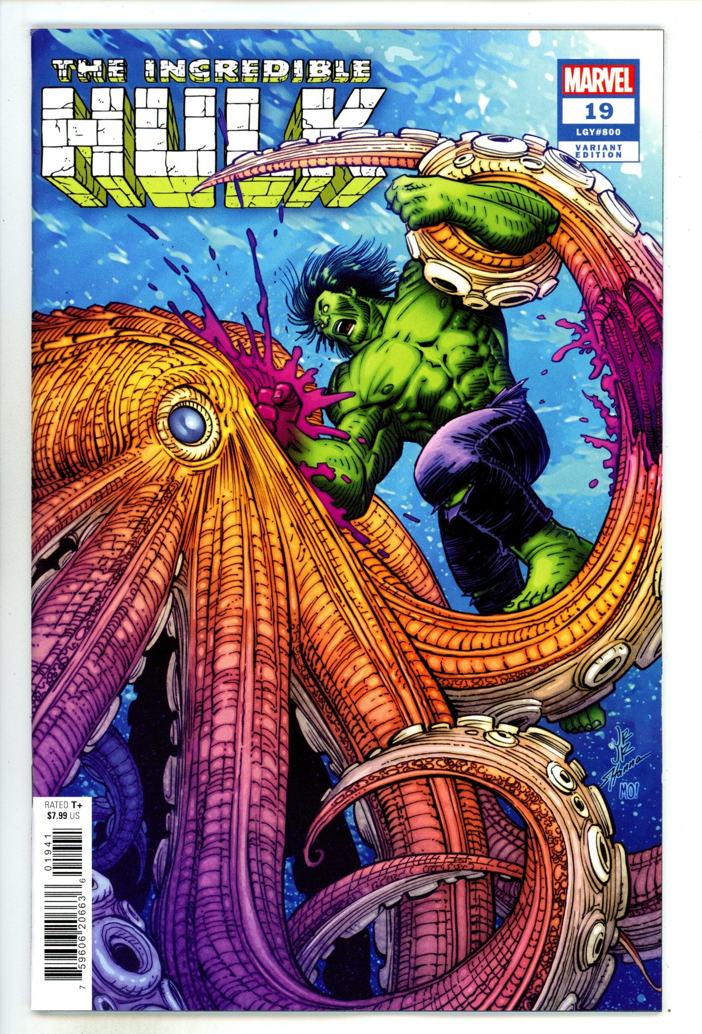 Incredible Hulk Vol 4 19 Variant (2024)