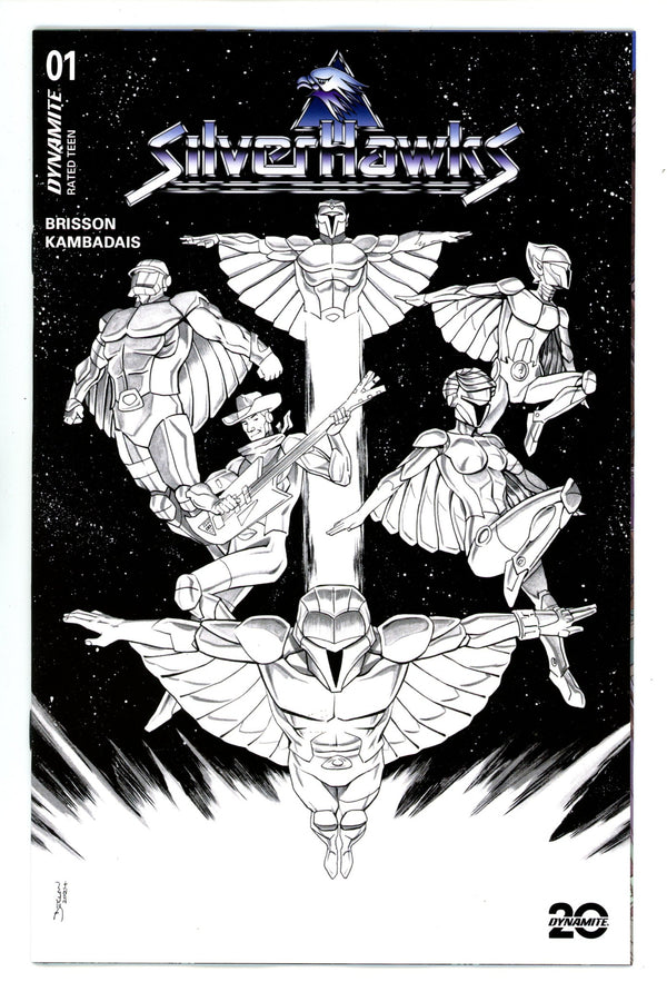 Silverhawks 1 Shalvey B&W Incentive Variant (2025)
