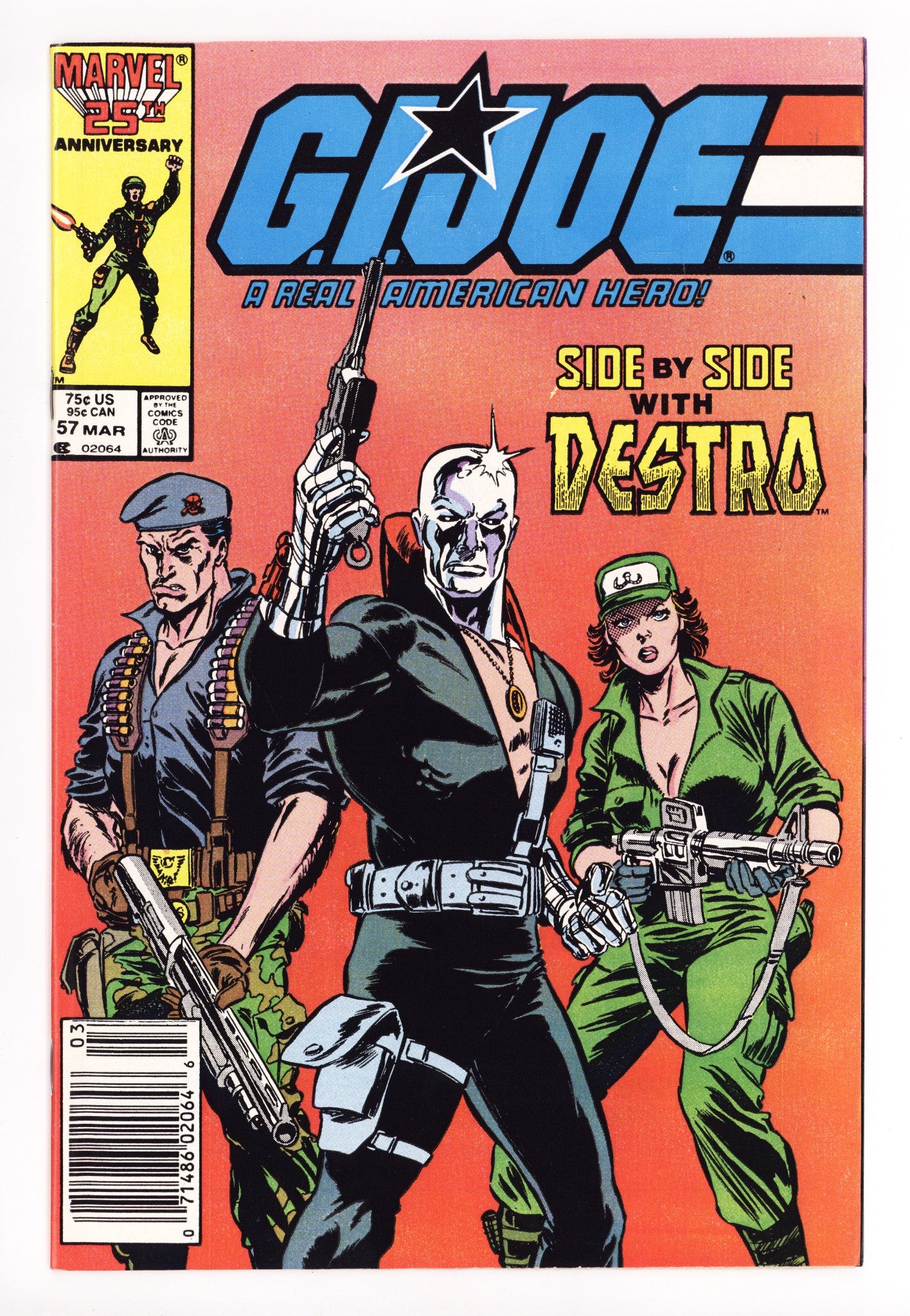 G.I. Joe, A Real American Hero 57 High Grade (1987) Newsstand 