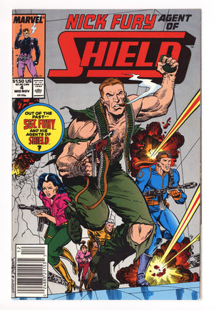 Nick Fury, Agent of S.H.I.E.L.D. Vol 4 4 High Grade (1989)