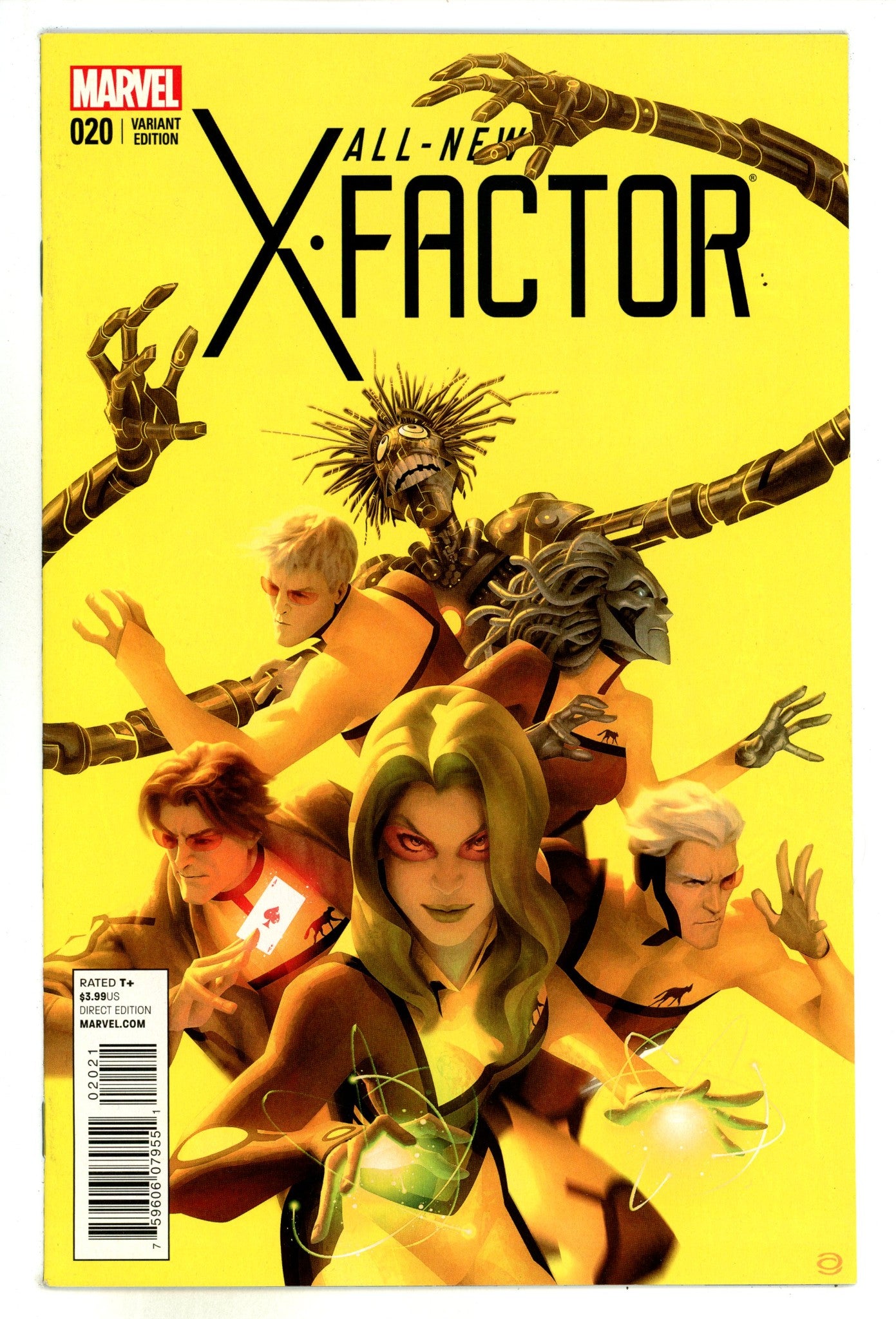 All-New X-Factor 20 High Grade (2015) Garner Variant 