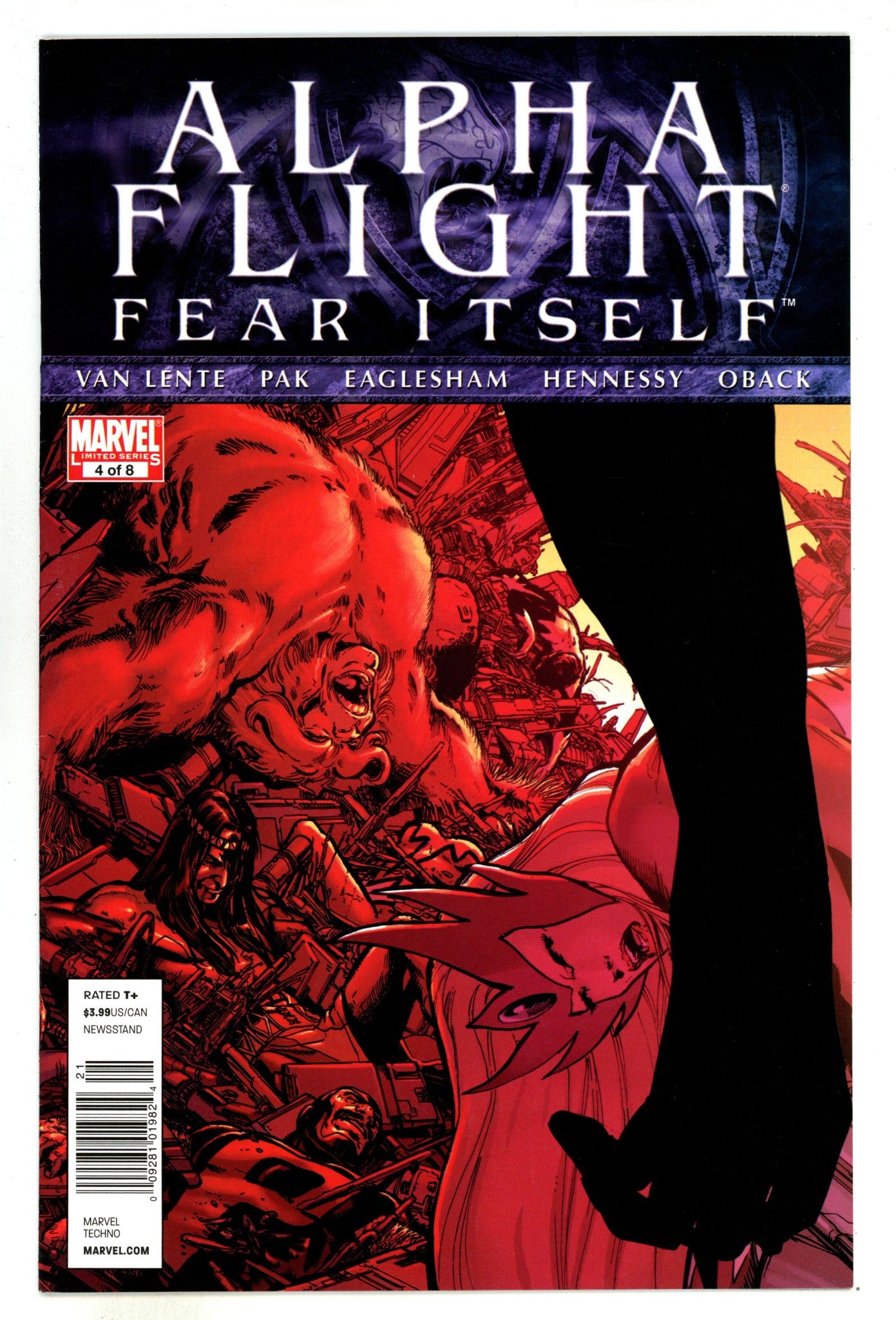 Alpha Flight Vol 4 4 VF/NM (9.0) (2011) Newsstand 