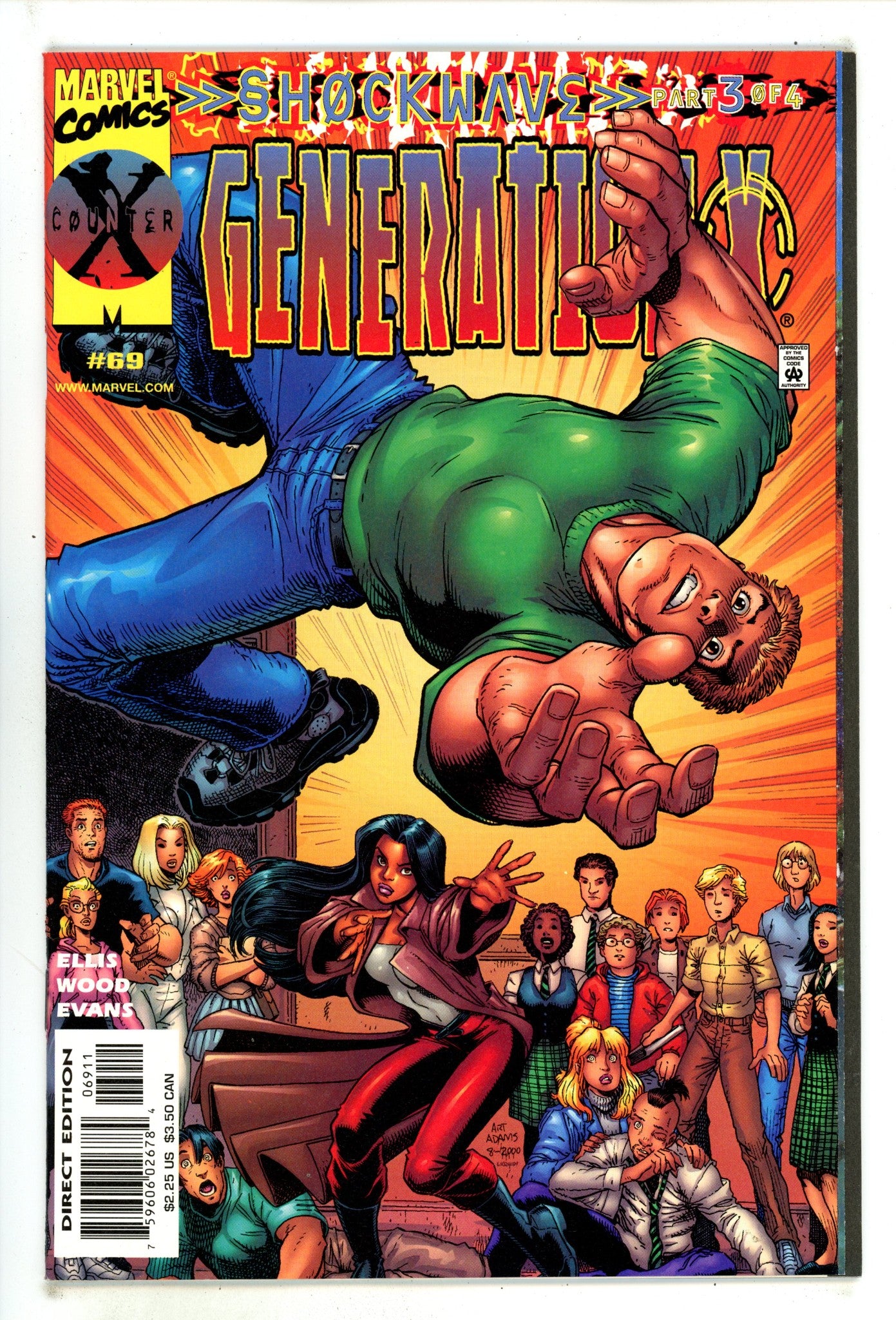 Generation X Vol 1 69 Mid Grade (2000) 