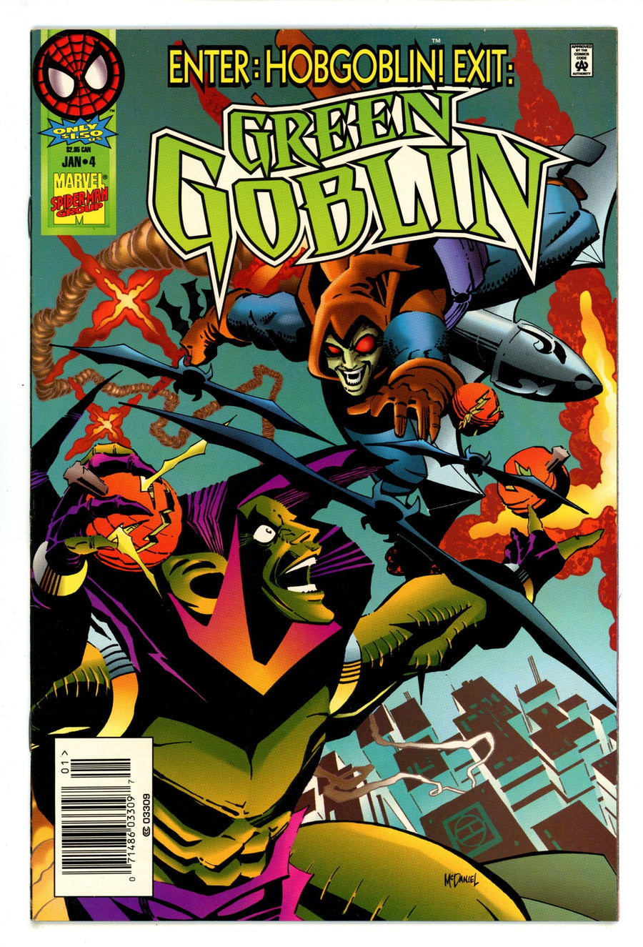 Green Goblin 4 Mid Grade (1996) Newsstand 