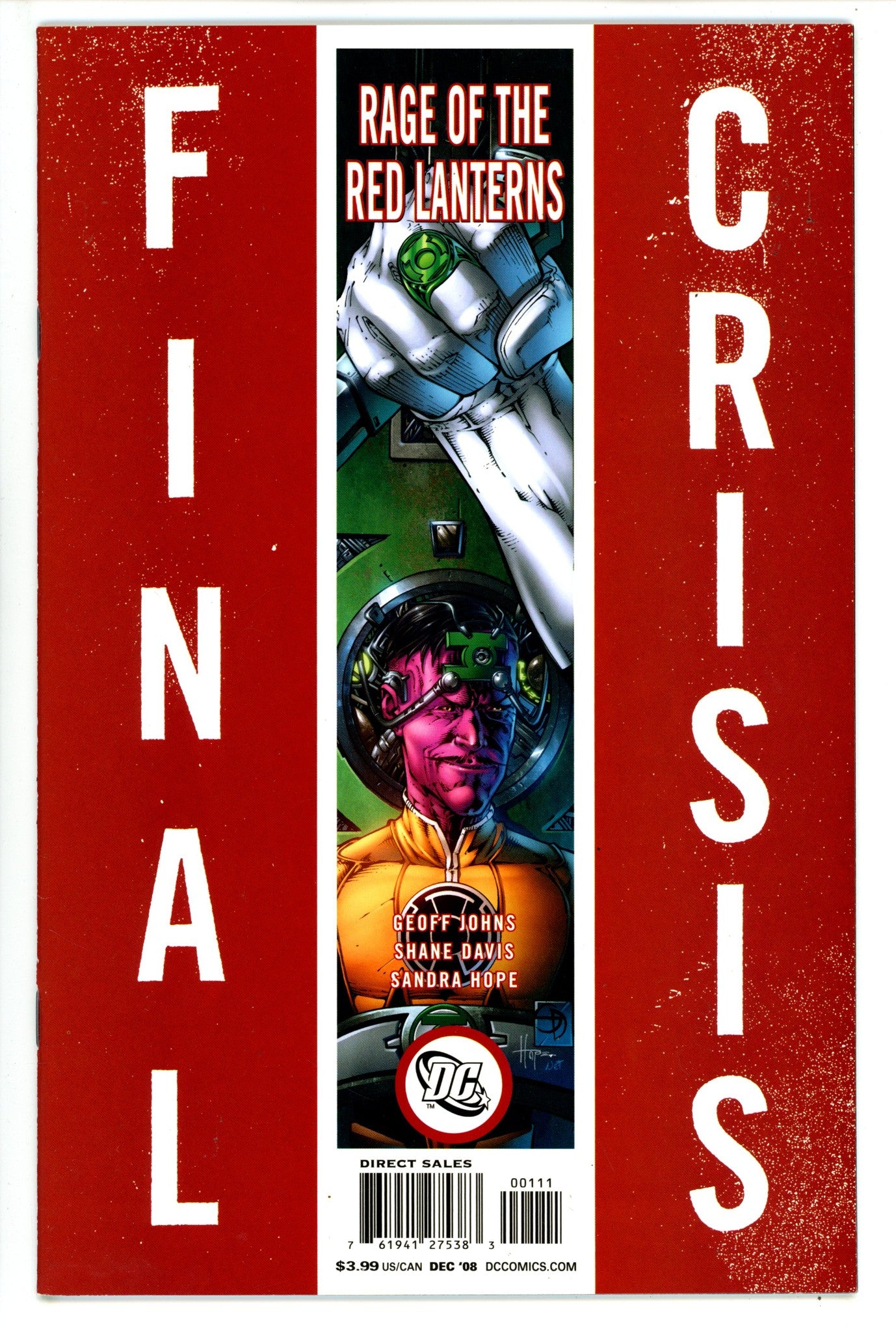 Final Crisis: Rage of the Red Lanterns 1 VF/NM (2008)