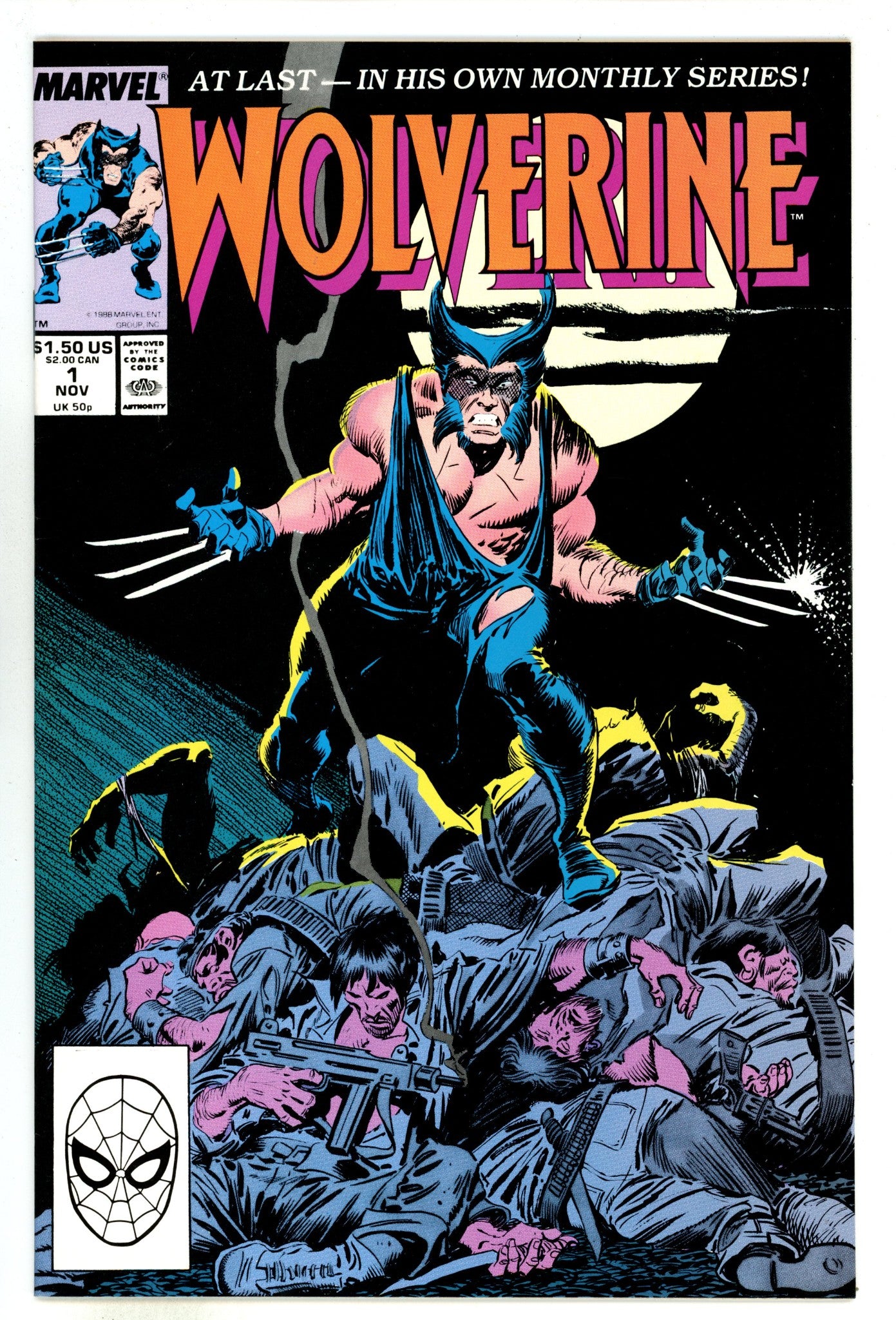 Wolverine Vol 2 1 VF+ (8.5) (1988) 