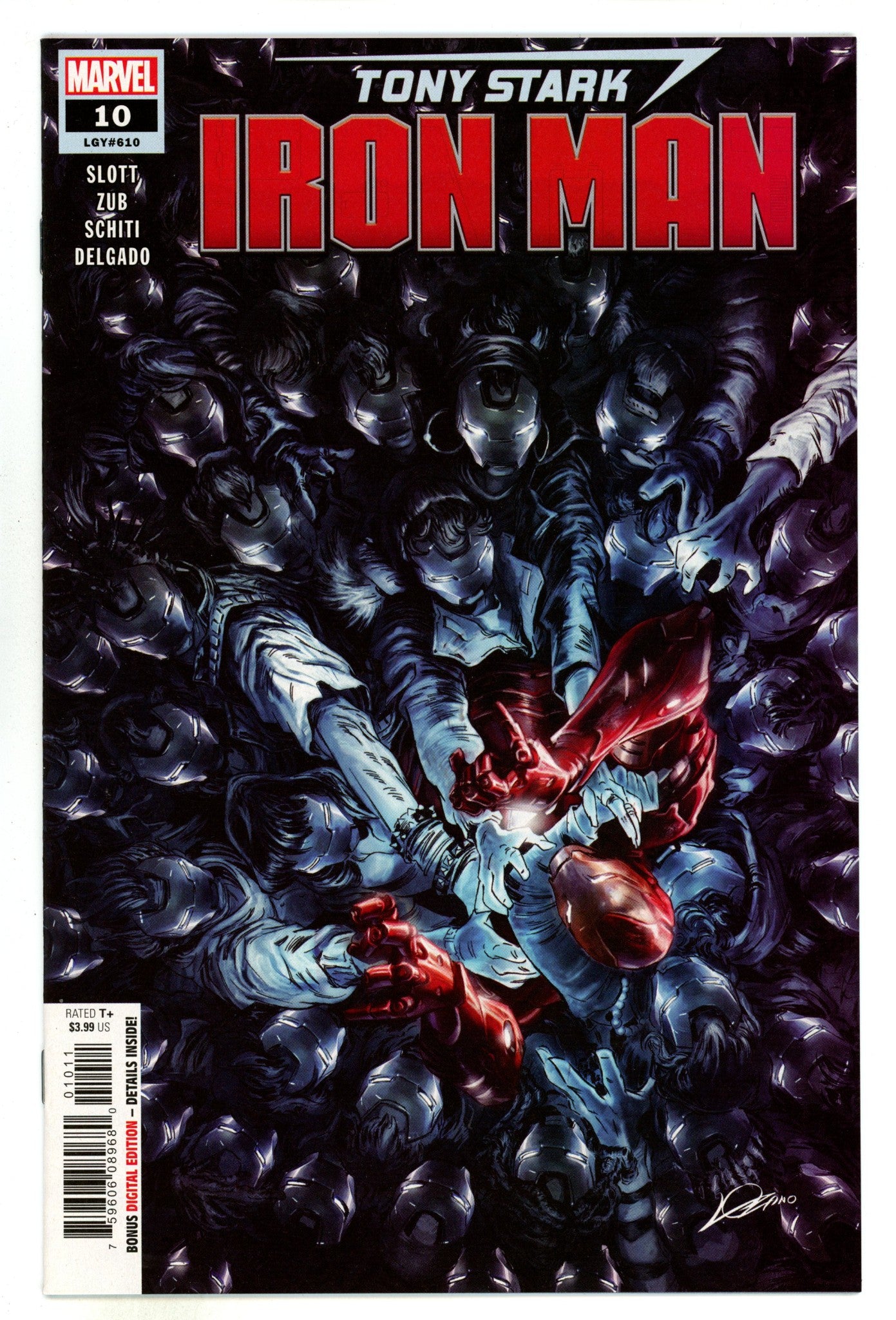 Tony Stark: Iron Man 10 (610) High Grade (2019) 