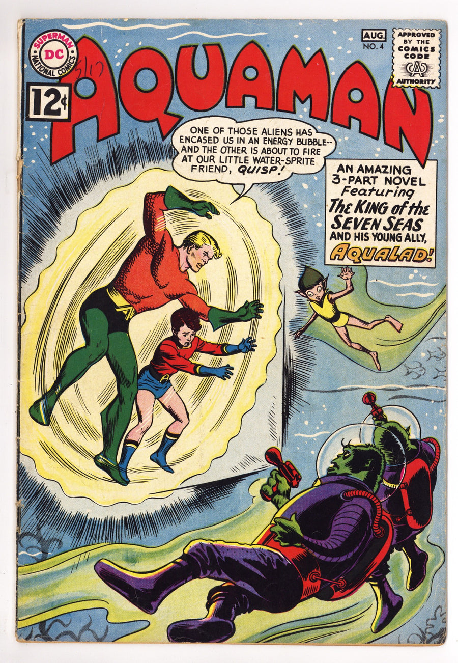 Aquaman Vol 1 4 GD/VG (3.0) (1962) 