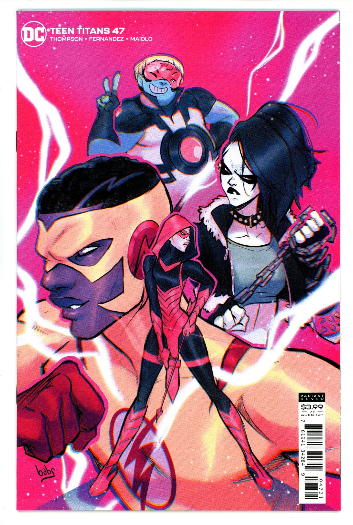 Teen Titans Vol 6 47 High Grade (2021) Tarr Variant 