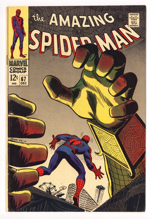 The Amazing Spider-Man Vol 1 67 VG+ (4.5) (1968)