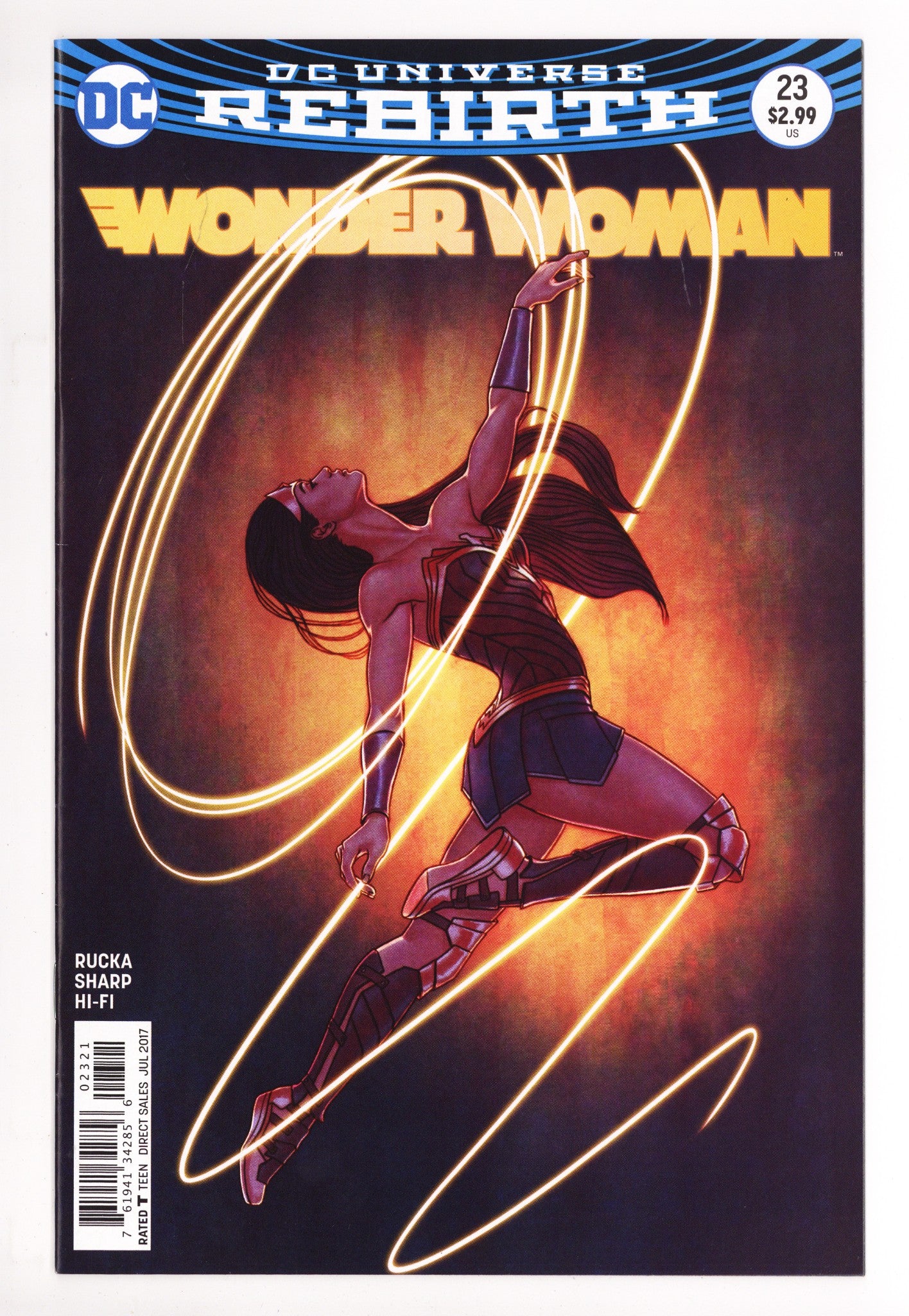 Wonder Woman Vol 5 23 High Grade (2017) Frison Variant 