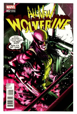All-New Wolverine 2 NM (9.4) (2016) Lopez Incentive Variant