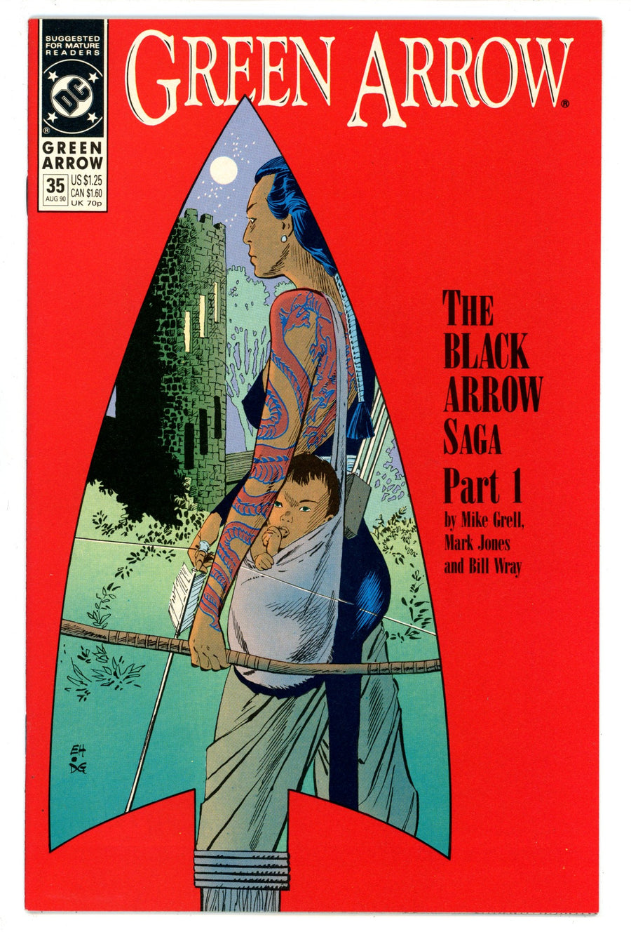 Green Arrow Vol 2 35 High Grade (1990) 