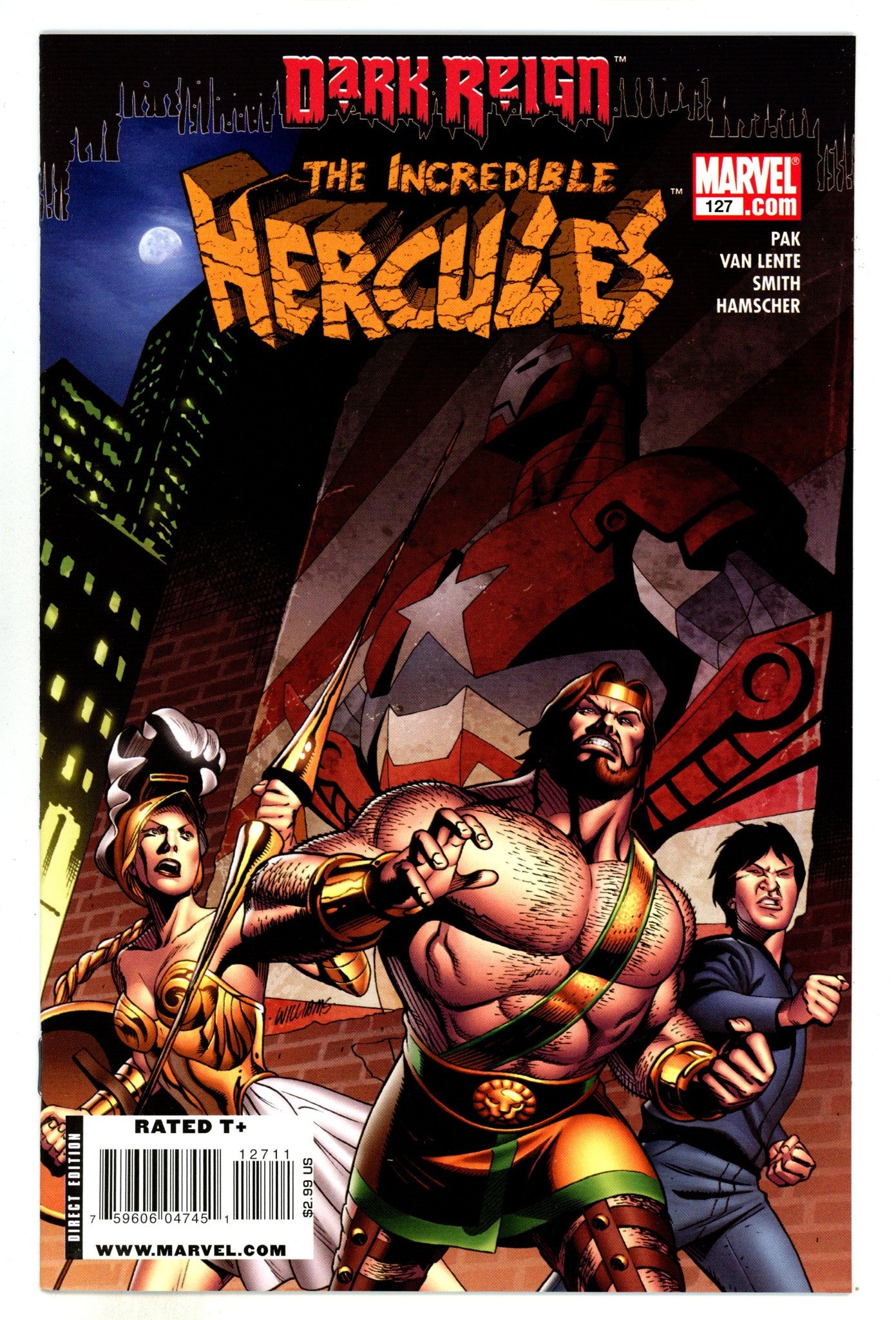 Incredible Hercules 127 High Grade (2009) 