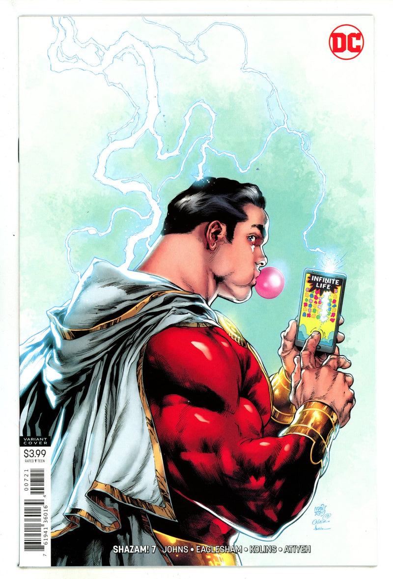 Shazam! Vol 2 7 High Grade (2019) Reis Variant 