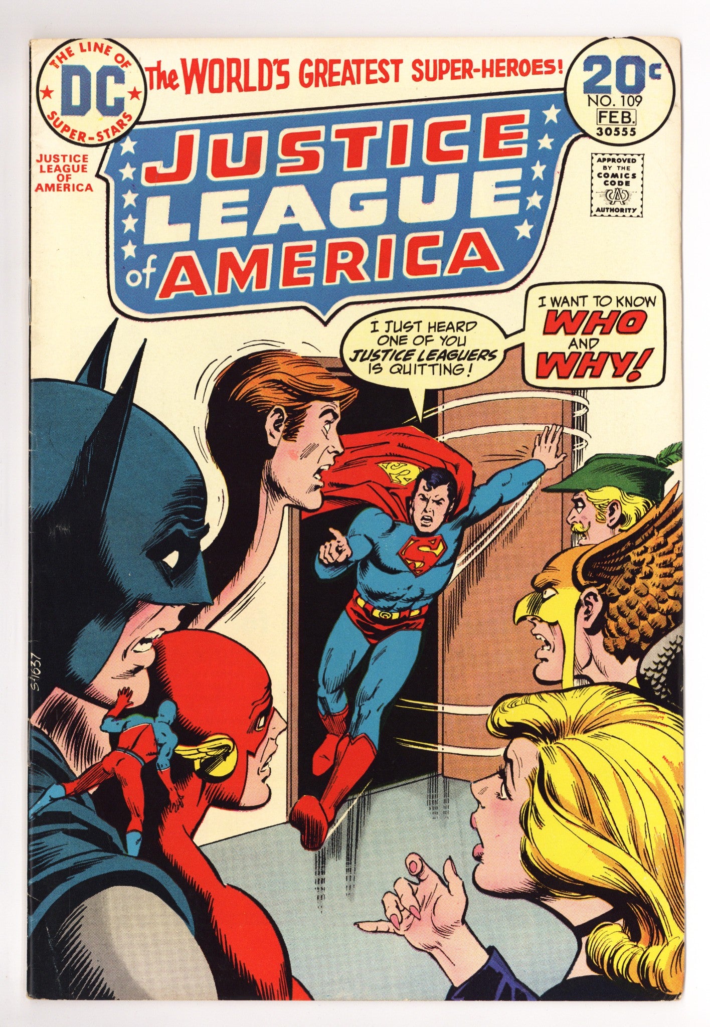 Justice League of America Vol 1 109 VG/FN (5.0) (1974) 