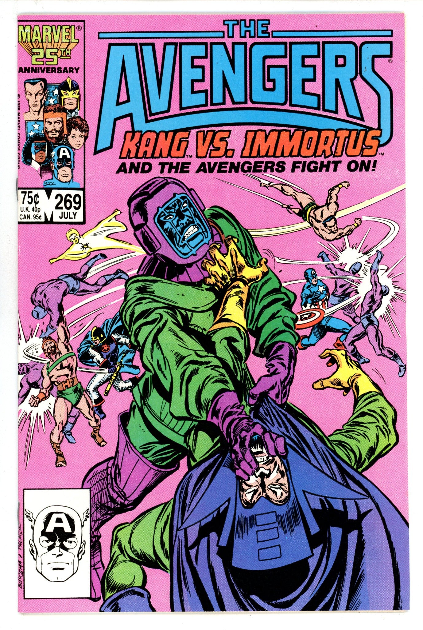 The Avengers Vol 1 269 VF (8.0) (1986) 