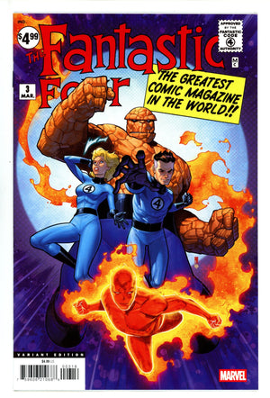 Fantastic Four Vol 1 3 Medina Facsimile Incentive Variant NM- (2025)