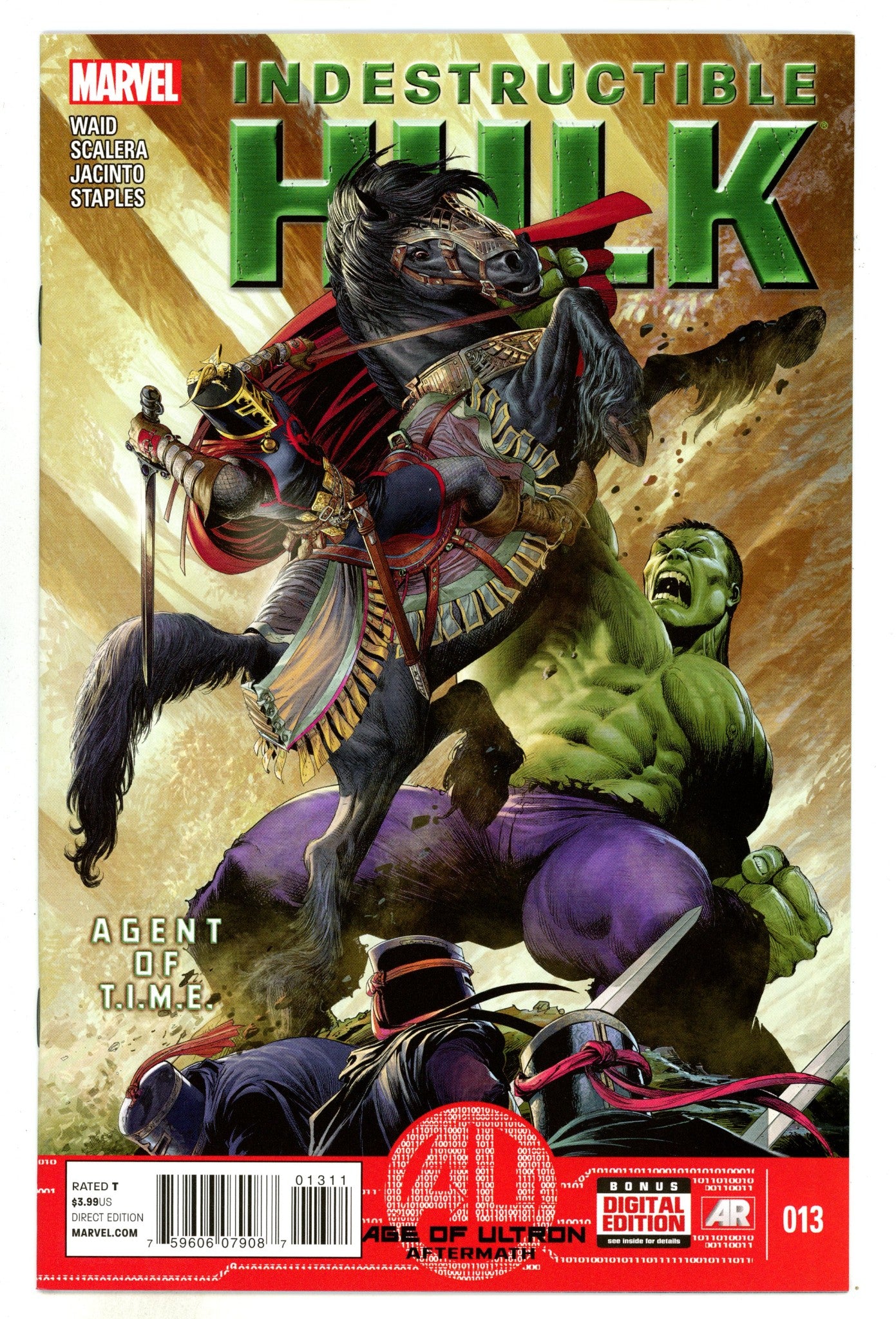 Indestructible Hulk 13 High Grade (2013) 