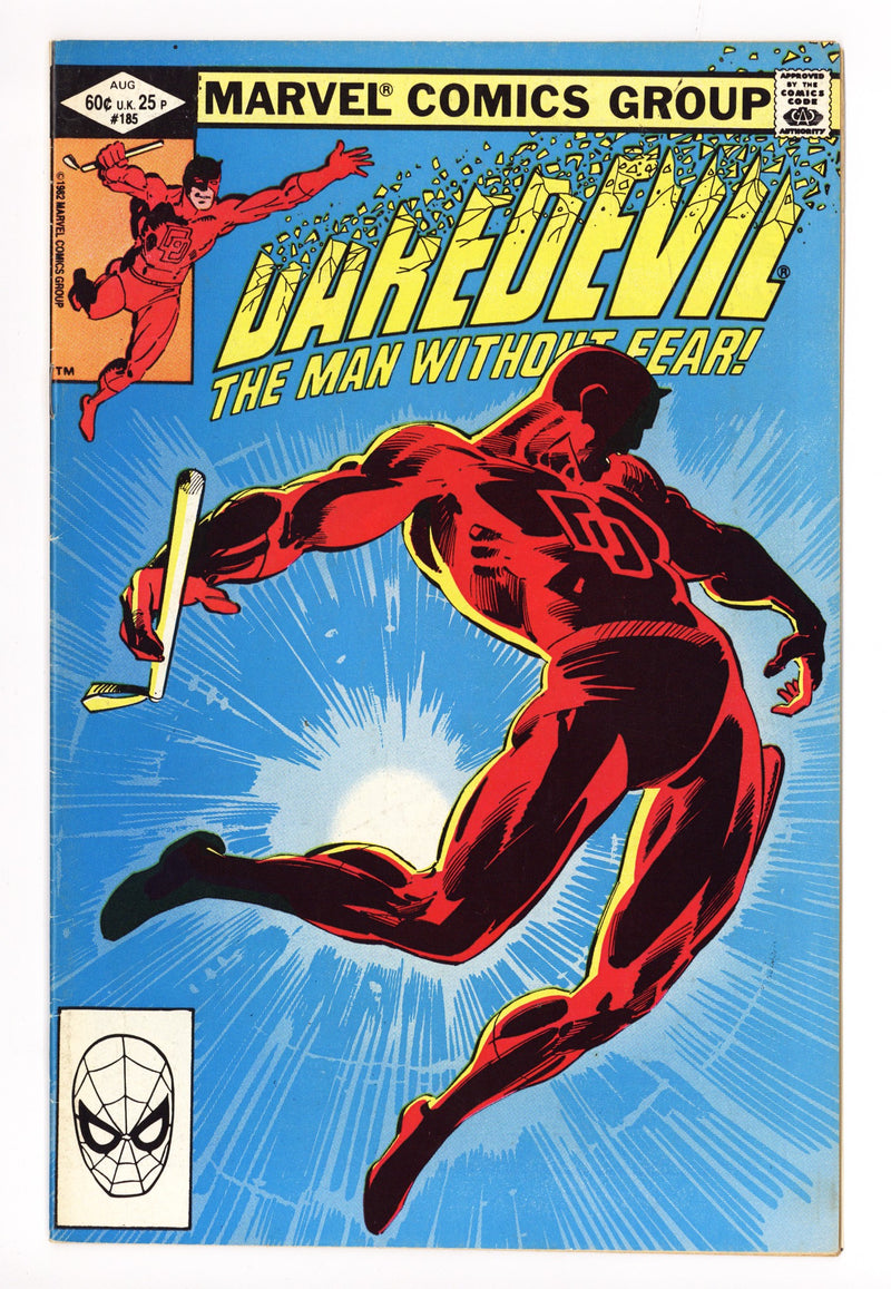 Daredevil Vol 1 185 Mid Grade (1982) 