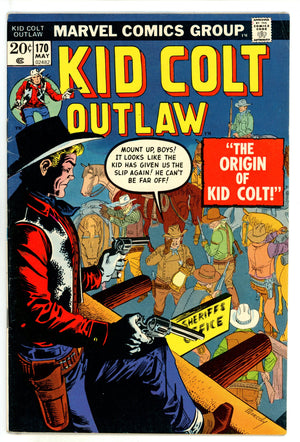 Kid Colt Outlaw 170 FN+ (6.5) (1973) 