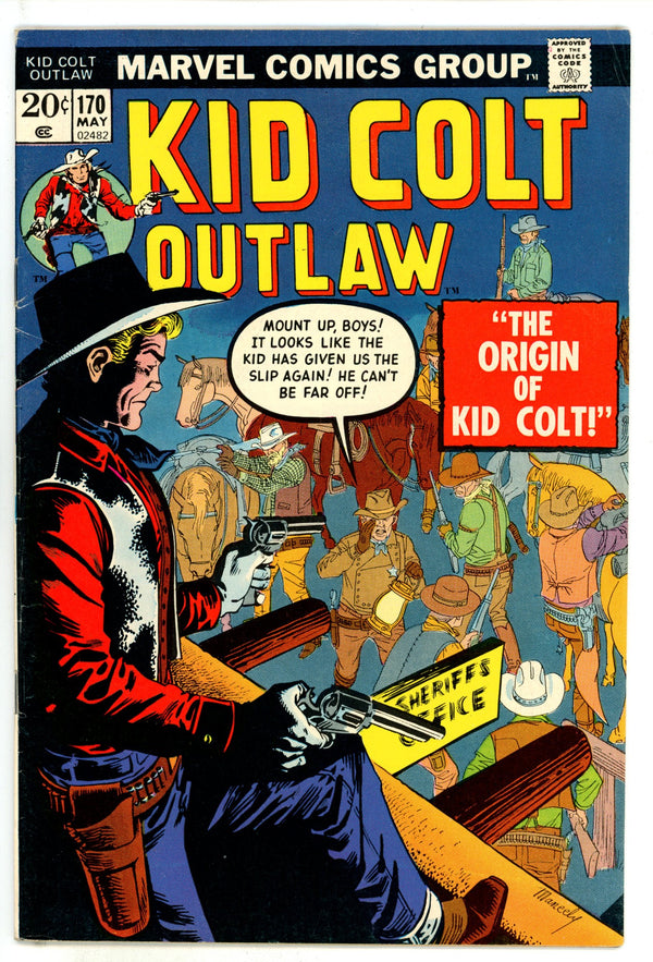 Kid Colt Outlaw 170 FN+ (6.5) (1973)