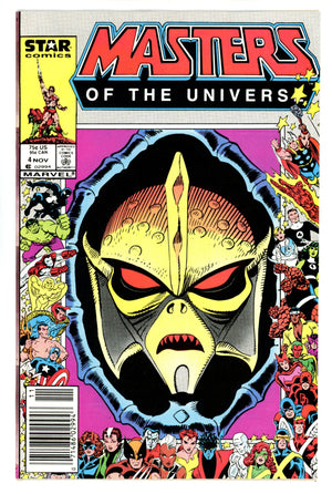 Masters of the Universe 4 NM- (9.2) (1986) Newsstand