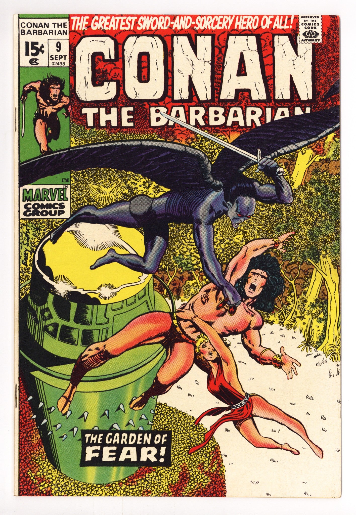 Conan the Barbarian Vol 1 9 FN/VF (7.0) (1971) 