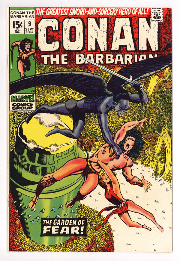 Conan the Barbarian Vol 1 9 FN/VF (7.0) (1971)