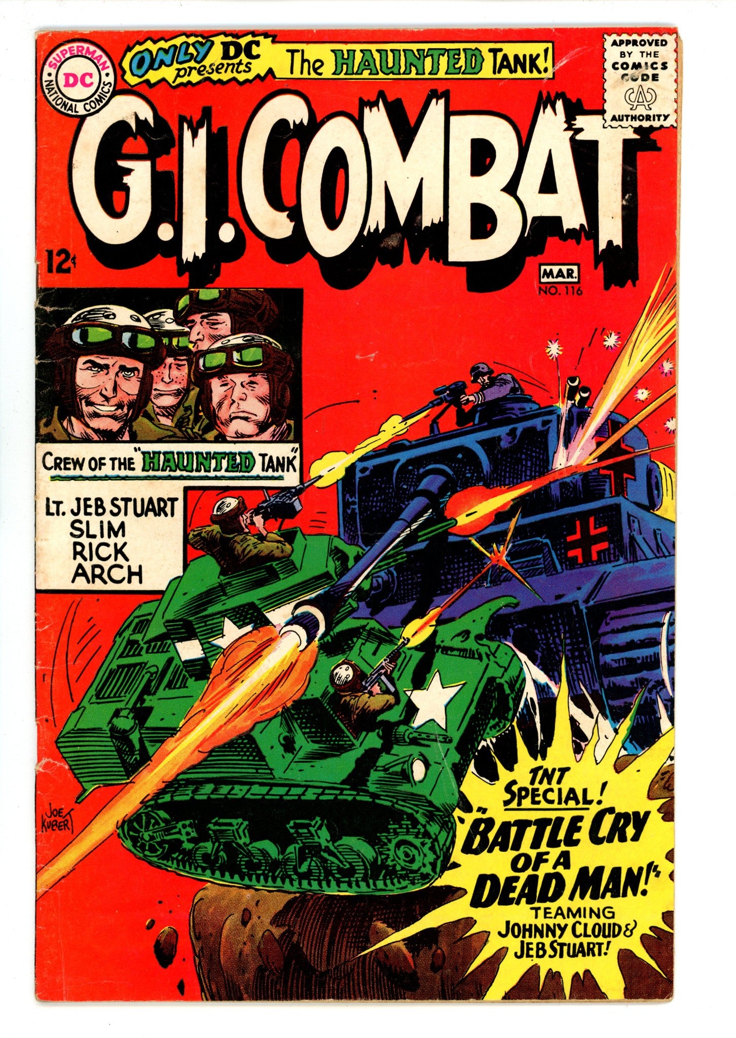 G.I. Combat Vol 1 116 VG (4.0) (1966) 