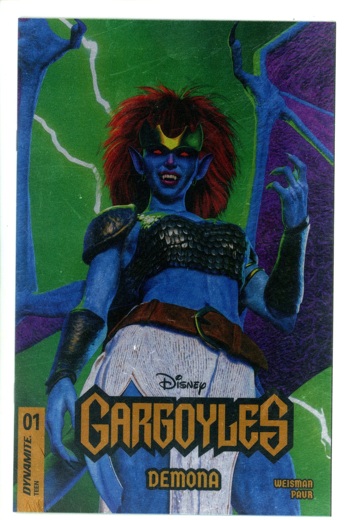Gargoyles Demona 1 Spears Foil Variant (2025)