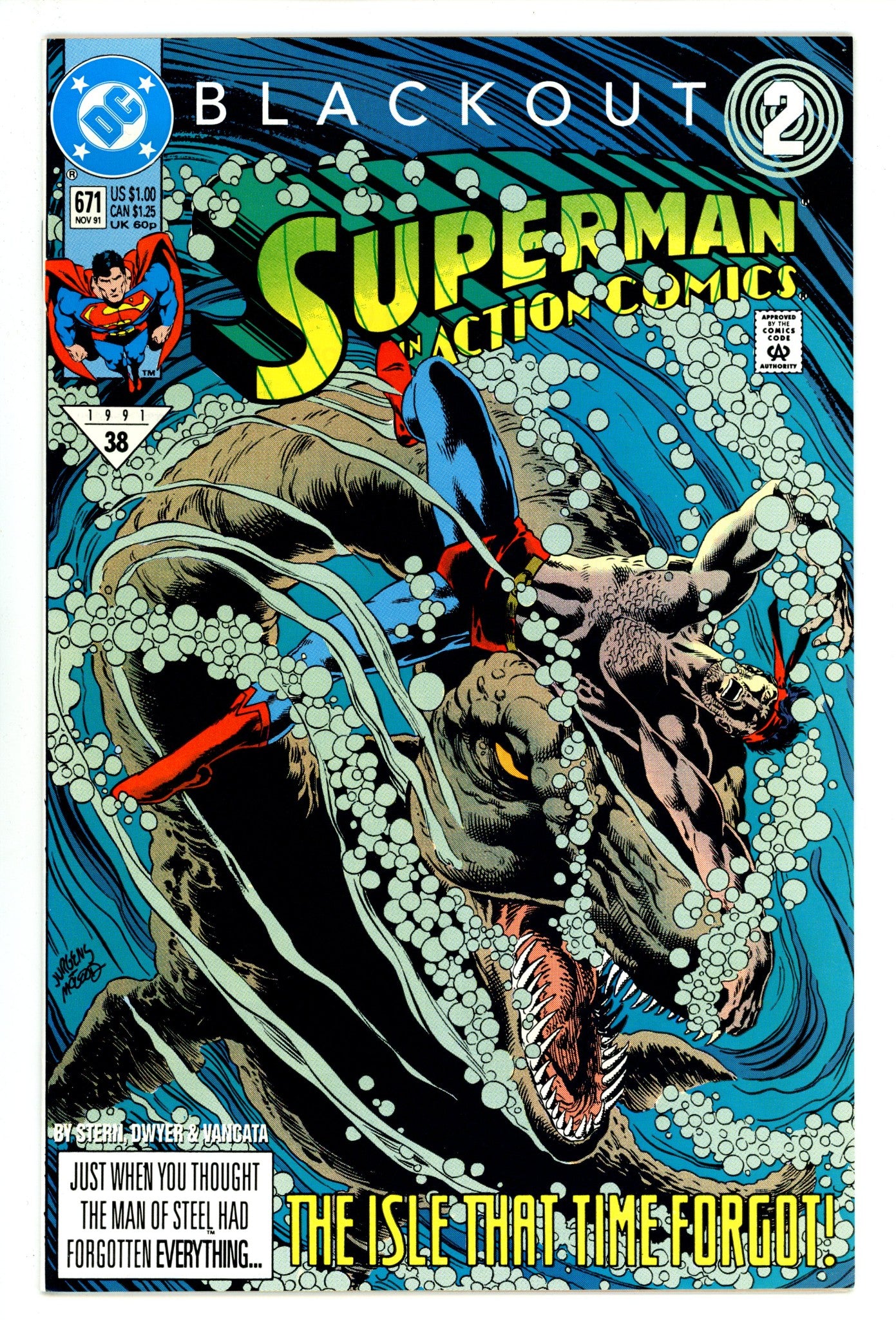 Action Comics Vol 1 671 High Grade (1991) 