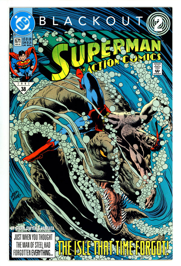 Action Comics Vol 1 671 High Grade (1991)