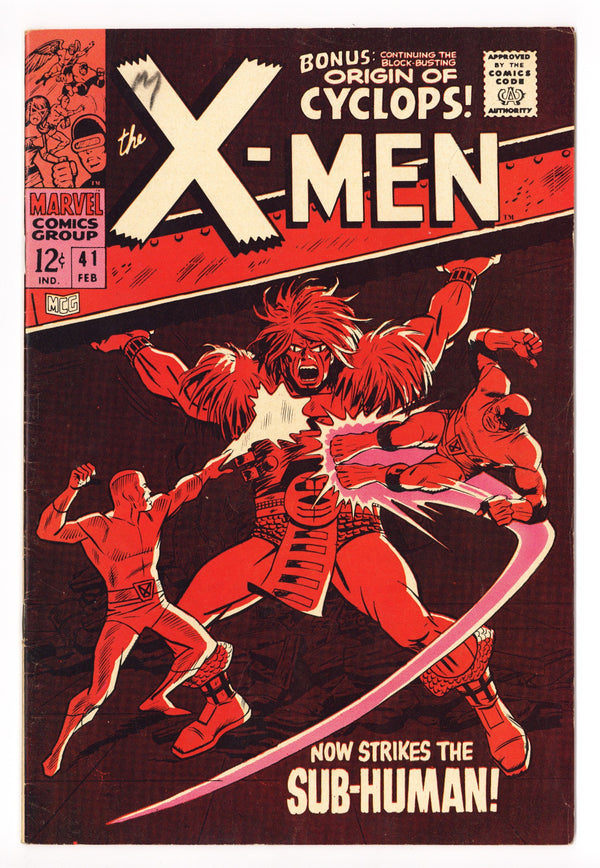 The X-Men Vol 1 41 FN+ (6.5) (1968)