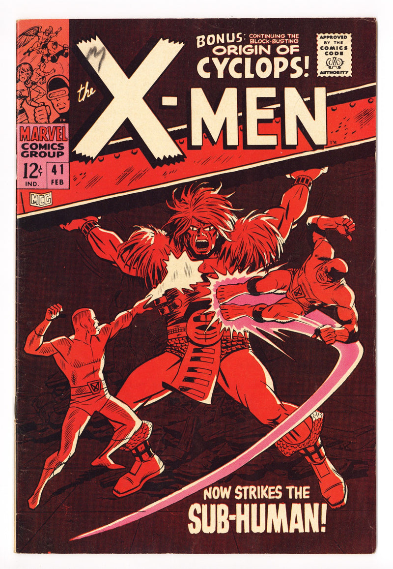 The X-Men Vol 1 41 FN+ (6.5) (1968) 